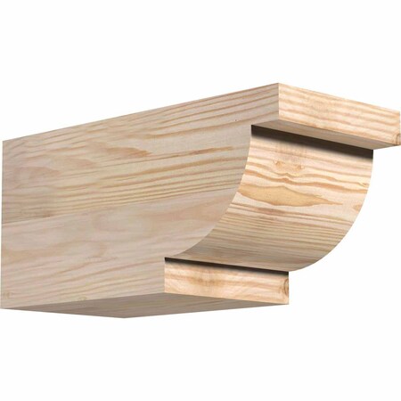 Ekena Millwork Alpine Smooth Rafter Tail, Douglas Fir, 5 1/2"W x 6"H x 12"L RFT06X06X12ALP00SDF